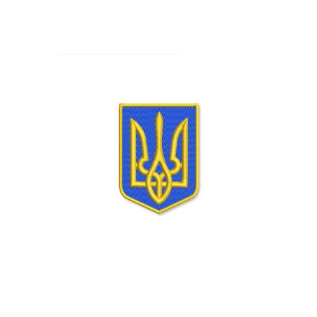Siuvinėtas antsiuvas Ukrainos herbas
