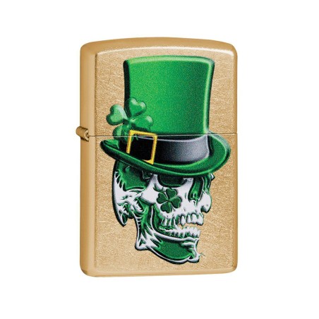 ZIPPO žiebtuvėlis Irish Skull